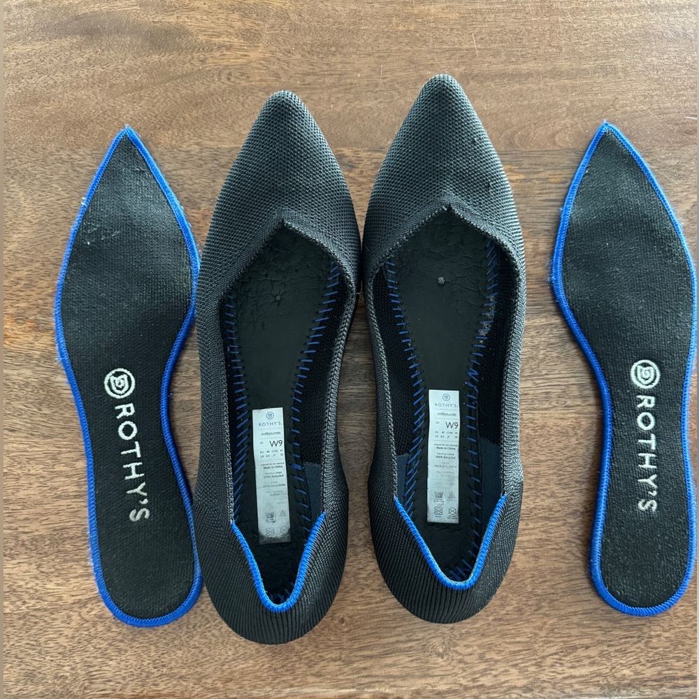 Black Rothy’s The Point Size 9